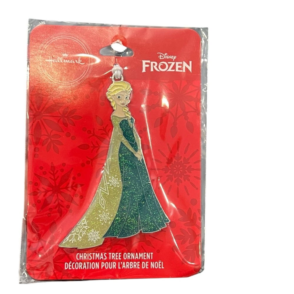Hallmark Disney’s Princess Elsa FROZEN  Tree‎ Ornament Metal Enamel NEW